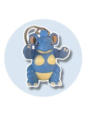 Pokemon Vintage 1999 Action Figure Toy: Nidoqueen Keychain